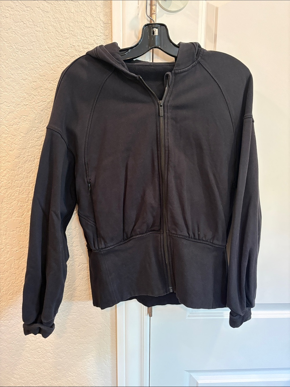 Women’s Lululemon Black Full-Zip Hooded Jacket